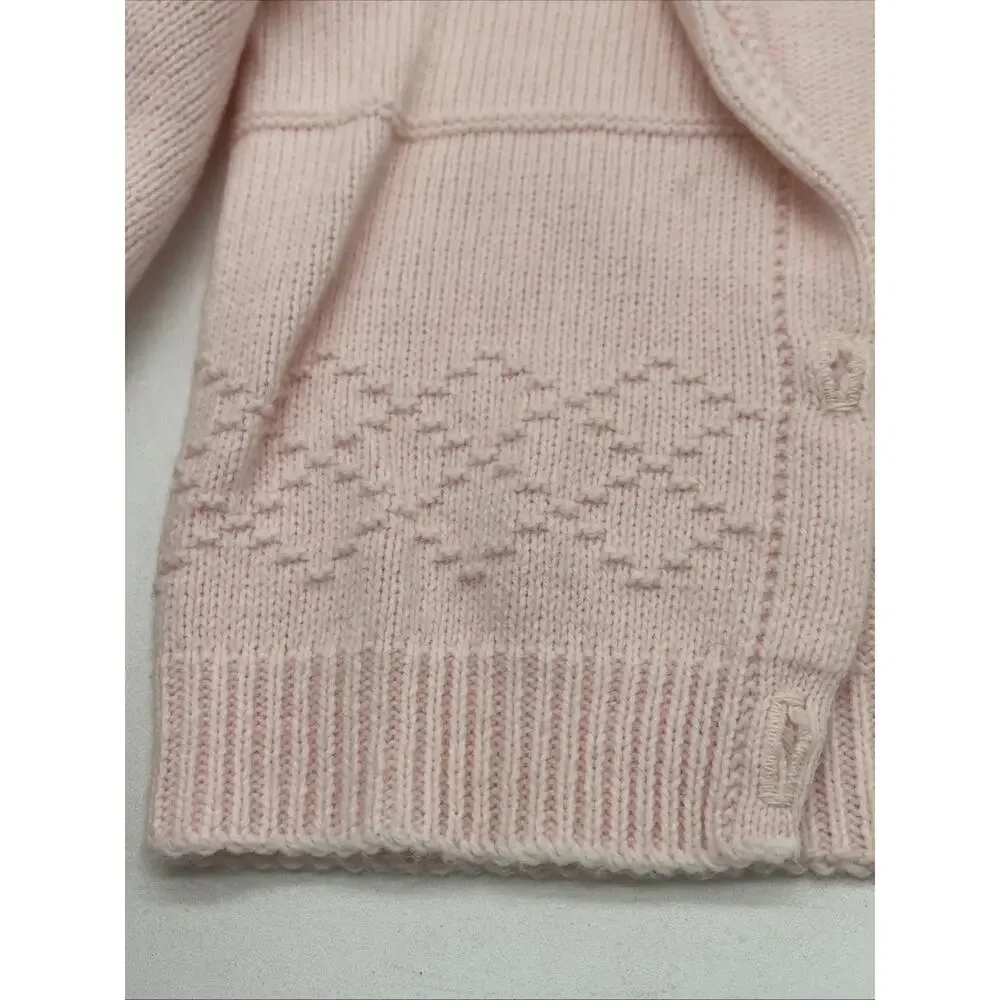 Vintage 1960s Toddler Pink Honeysuckle Cardigan – Sears Roebuck Baby Sweater